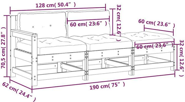 Actual product image VidaXL Romane
