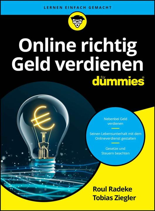 Immagine prodotto Online richtig Geld verdienen für Dummies (Tedesco, Roul Radeke, Tobias Ziegler, 2024)