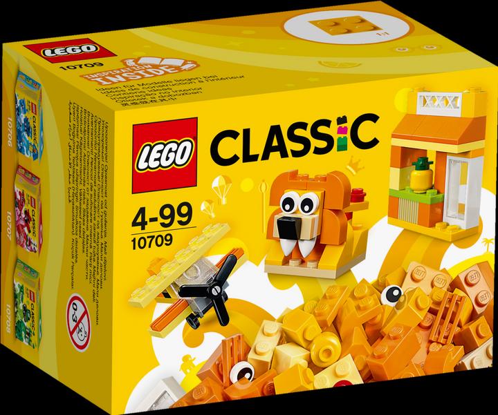 Actual product image LEGO Classic Creative Box Orange (10709, LEGO Classic)
