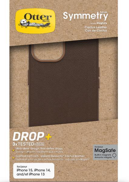 Image du produit OtterBox Symmetry Cactus Leather mit MagSafe (Apple iPhone 15, Apple iPhone 14, Apple iPhone 13)