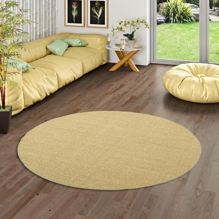 Actual product image Snapstyle Sisal Nature Carpet Round (Ø 160 cm)