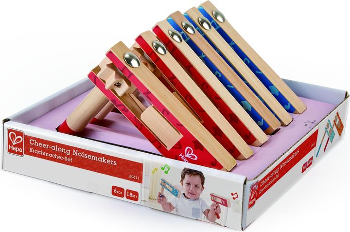 Immagine prodotto Hape Cricchetto in legno (Tedesco, Francese, Italiano, Inglese)