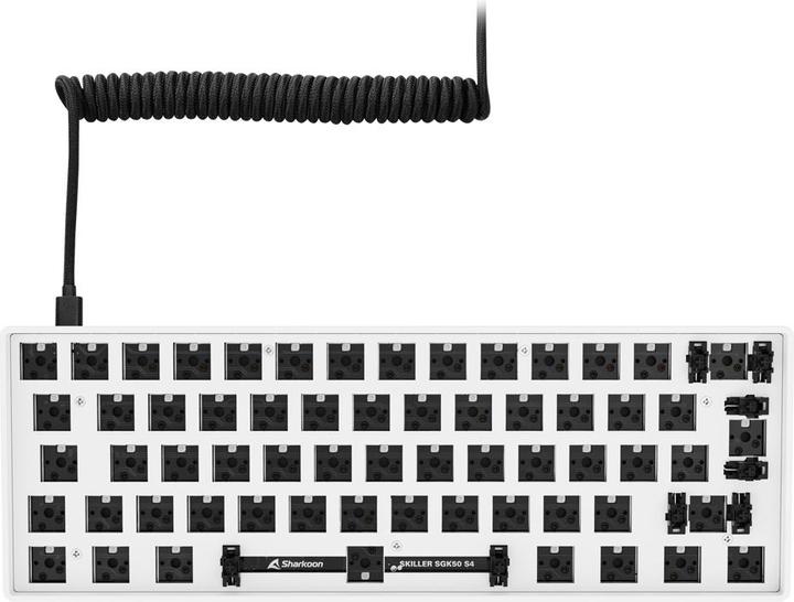 Produktbild Sharkoon SKILLER SGK50 S4 Barbone (weiss, ISO-Layout) (Barebone, Kabelgebunden)