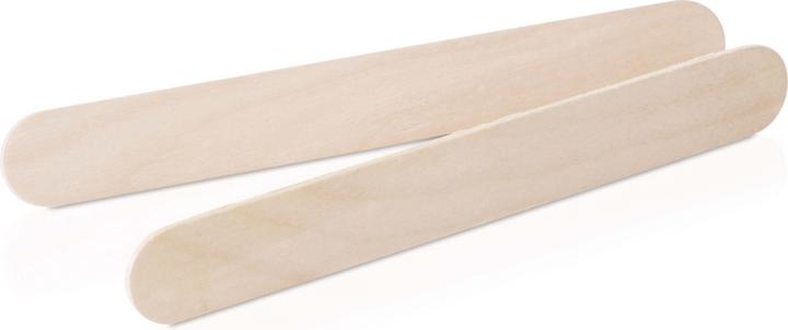 Actual product image Cosmetic PREMIUM wooden spatula body 100pcs. (200 x)