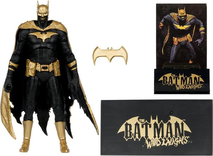 Produktbild McFarlane DC Multiverse Actionfigur Batman of Earth-22 Infected (Dark Metal) Knightmare Edition (Gold Label) 1