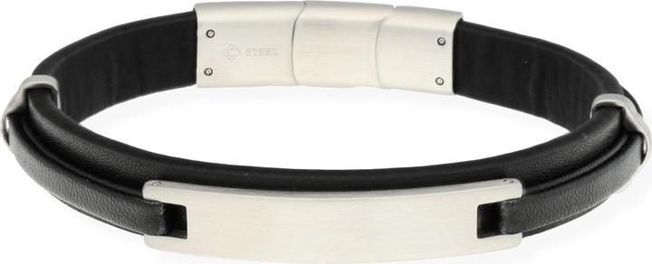 Actual product image Carat Cool (10 cm, Stainless steel/leather)