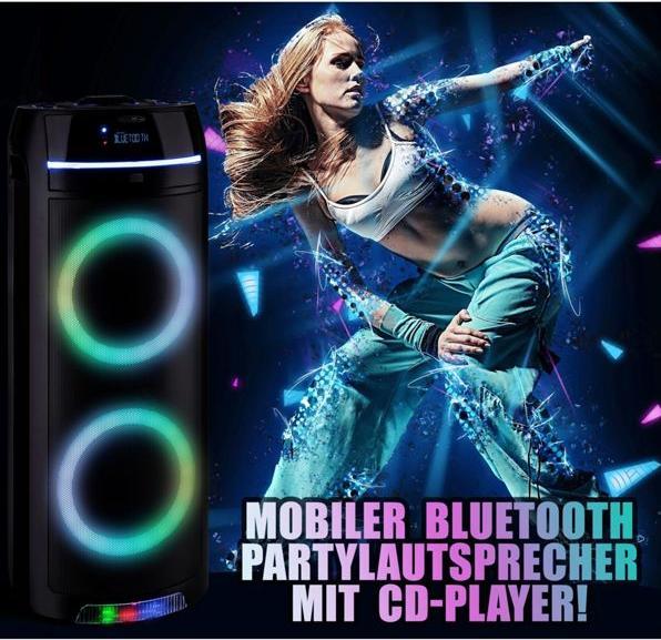 Produktbild Reflexion Bluetooth-Lautsprecher mit CD (10 h, Netzbetrieb, Akkubetrieb)