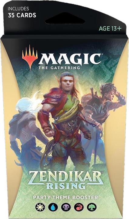 Immagine prodotto Magic the Gathering Theme Booster Zendikar Rising: Green - - EN (Inglese, Pacchetto Booster)