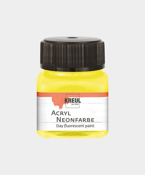Produktbild Kreul Acryl Neonfarbe, 20 ml (Neon-gelb, 20 ml)