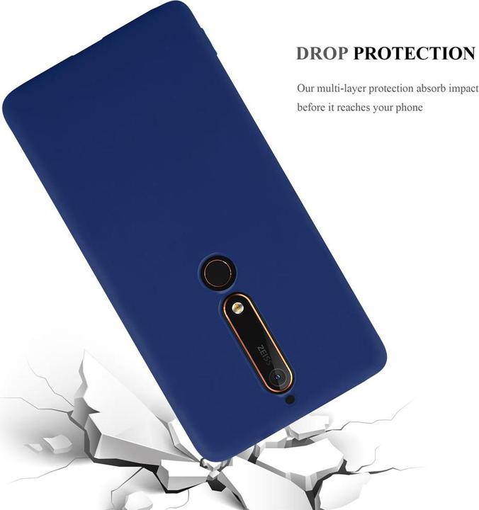 Productafbeelding Cadorabo TPU Candy Cover (Nokia 6.1, Nokia X6 2018)