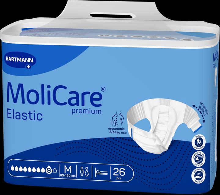 Produktbild MoliCare Elastic 9 Inkontinenz Slip (26 x, M)