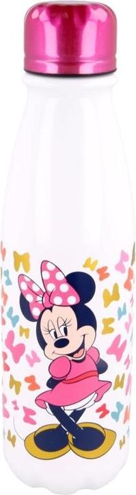 Minnie Mouse Mickey Mouse Flasche mit Verschluss weiss 600 ml (0.60 l)