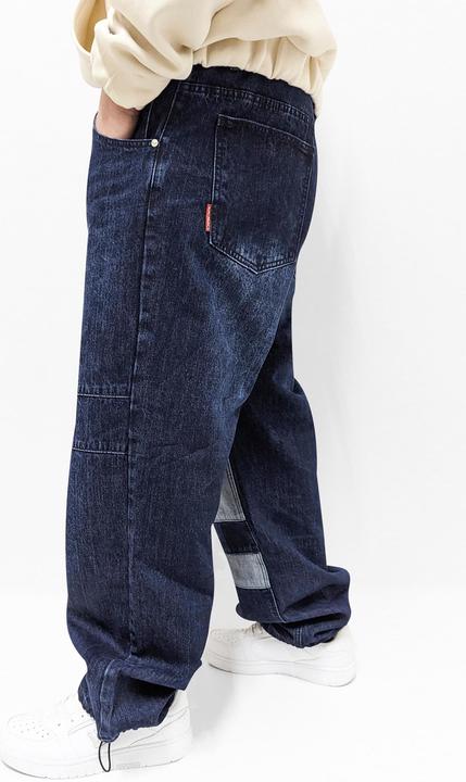 Actual product image Dada Supreme Patchwork baggy jeans - 179931 (32)