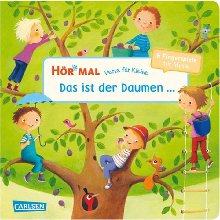 Produktbild Hör mal: Verse für Kleine: Das ist der Daumen (Deutsch)