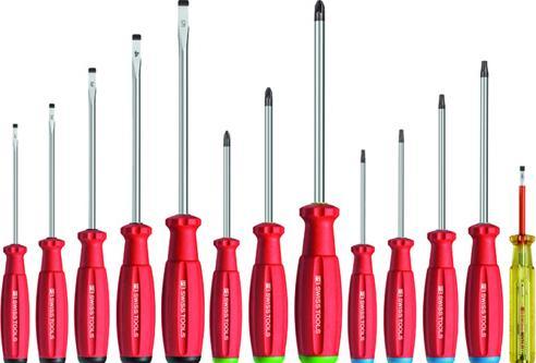 Produktbild PB Swiss Tools Schraubenziehersatz PB 8472 SwissGrip (Schlitzschrauben, Torx (TX), Pozidriv-Kreuzschlitz (PZ))