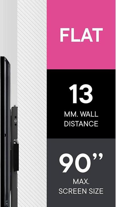 Actual product image One for All TV Bracket Flat Ultra Slim (Wall, 90", 80 kg)