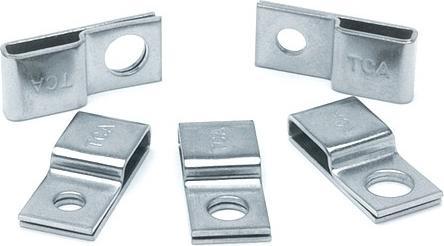 Image du produit HellermannTyton SSPC6 Stainless Steel Cable Tie P-Mount (Serre-câbles métalliques, 23 mm, 100 pcs)