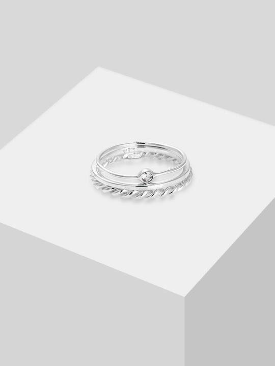 Actual product image Elli Set solitaire (58, 925 Silver)