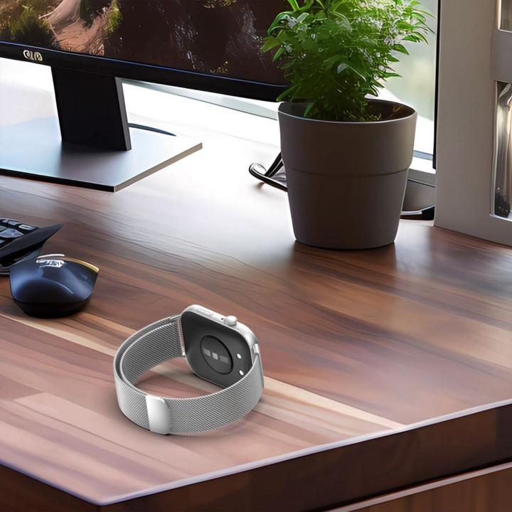 Produktbild Tech-Protect MilaneseBand strap for Huawei Watch Fit 3 - black (Edelstahl)