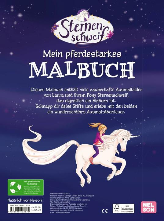 Produktbild Sternenschweif: Mein pferdestarkes Malbuch