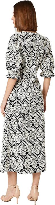 Immagine prodotto Dorothy Perkins Vestito Midi Broderia Pulsante Passante Donna (38 D)