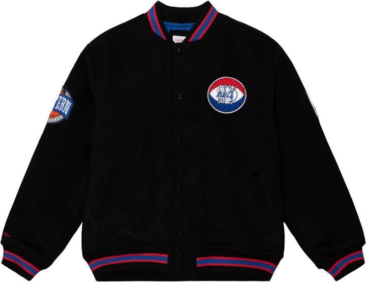 Mitchell & Ness M&N HWC Heavyweight Wool Varsity Jacke - New York Nets - L (L)