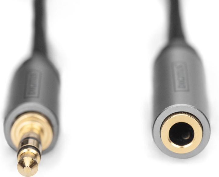 Actual product image Digitus Audio extension cable, 3.5 mm jack to 3.5 mm jack (1 m)