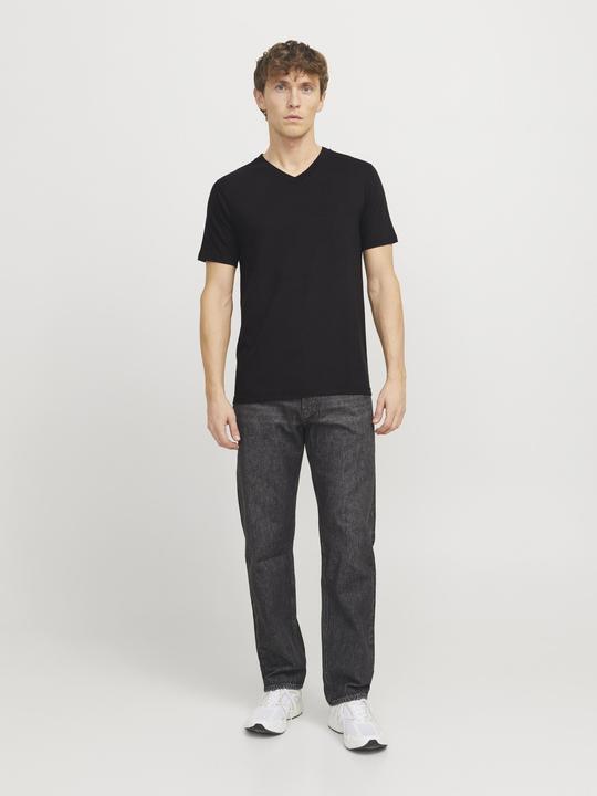 Actual product image Aprel 3-pack Unicoloured V-neck T-shirt T-shirt (XL)