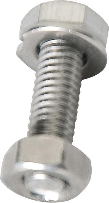 Image du produit Moravia Vis en acier inoxydable M6/20 Écrou et rondelle inclus