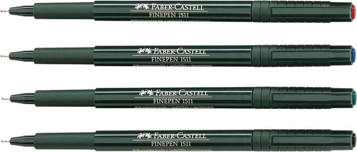 Produktbild 10 FABER-CASTELL 1511 Fineliner blau 0,4 mm (Blau, 10 x)