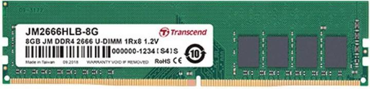 Image du produit Transcend JetRam (1 x 8GB, 2666 MHz, RAM DDR4, DIMM)