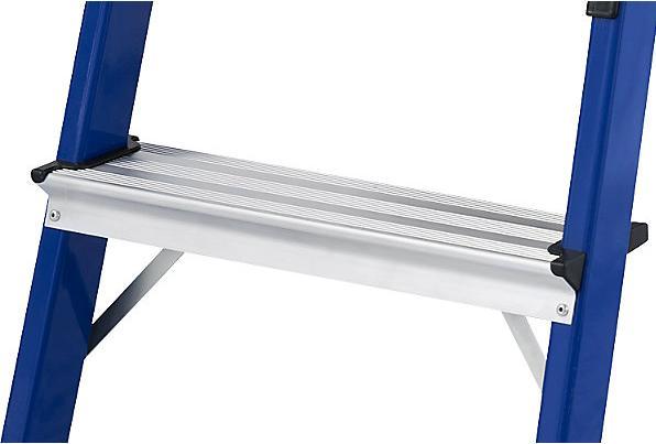 Actual product image Krause StepTop working platform, working height 2.45 m, platform size 1100 x 300 mm. (Platform ladder, 140 cm)