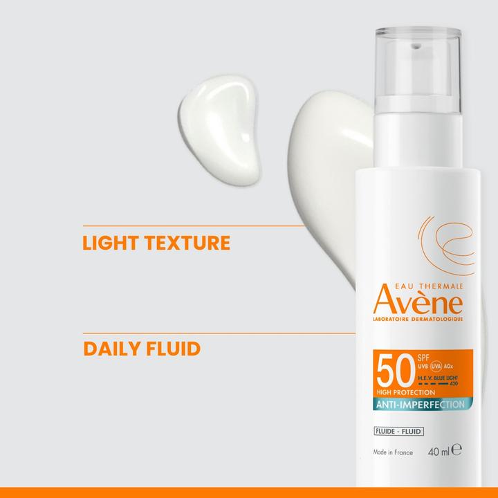 Produktbild Avène Anti-Unreinheiten Fluid (Sonnencreme Gesicht, SPF 50, 40 ml)