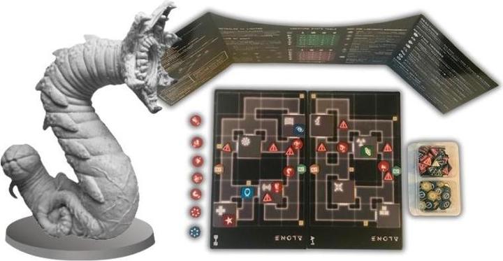 Produktbild Horrible Guild HR005 - ALONE, Brettspiel, 2-4 Spieler, ab 14 Jahren (DE-Ausgabe) (Deutsch)