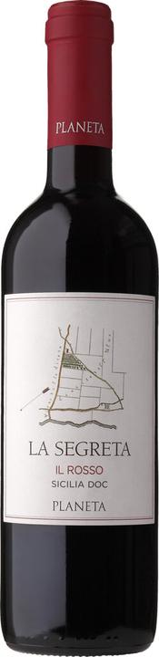 Actual product image Planeta La Segreta Rosso DOC Nero d'Avola/Merlot/Syrah Sicilia (1 x 75 cl, 2020)