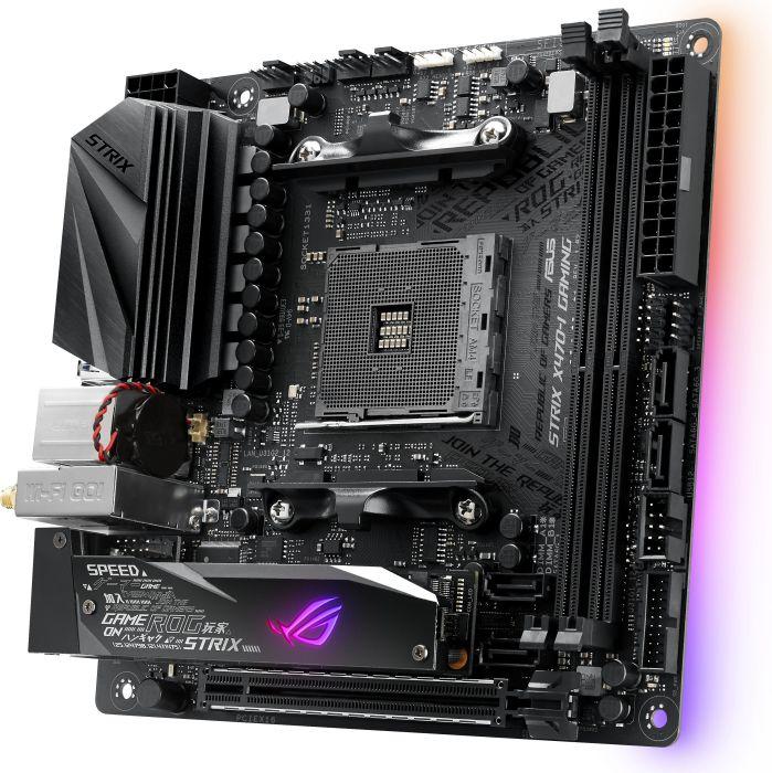 Actual product image ASUS Rog Strix X470-I Gaming (AM4, AMD X470, Mini-ITX)