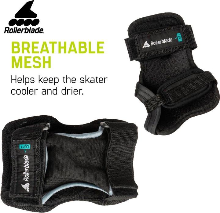 Actual product image Rollerblade Skate Gear Junior 3 Pack (XS, Wrist protectors, Knee pad, Elbow protectors, Pair)