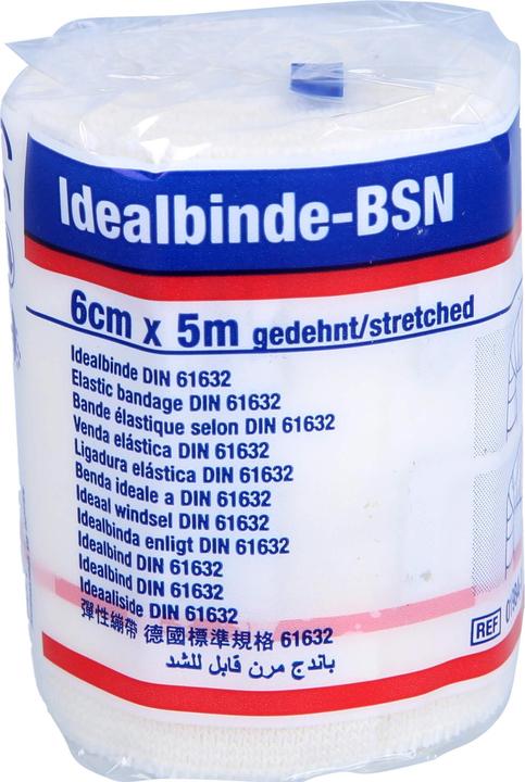BSN Beiersdorf bmp-Idealbinde 6 cm x 5 m gedehnt, 1 St. Binde