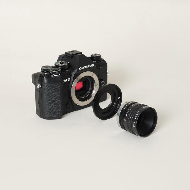 Actual product image Urth Lens Mount Adapter: Compatible with C Mount Lens to Micro Four Thirds (M4/3) Camera Body