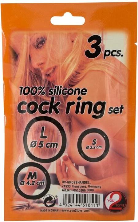 Immagine prodotto You2Toys Trio di anelli per il pene (5 cm)