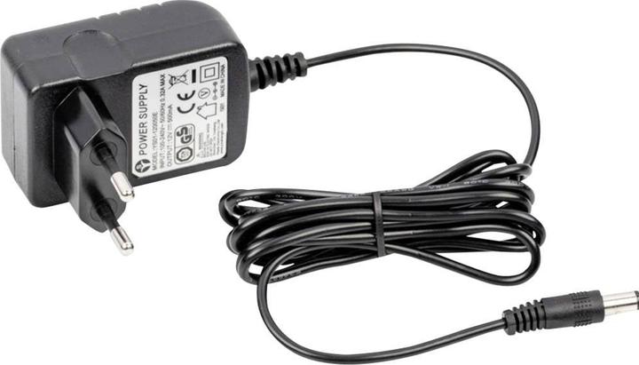 Actual product image Kern Plug-in power supply (CHEURO) 12 V, 500 mA input: 100 V - 240 V, 50 / 60 Hz