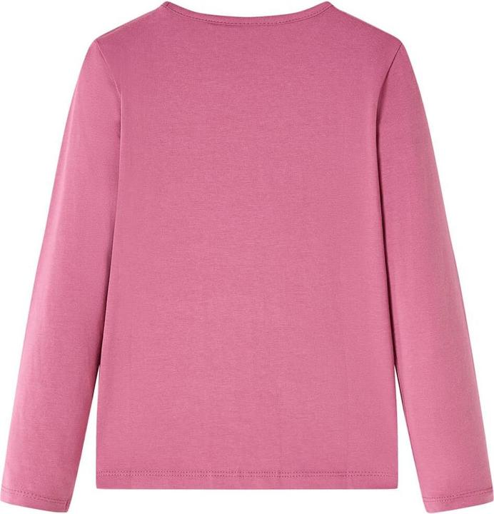 Produktbild VidaXL Kinder-Langarmshirt Himbeerrosa 92,Material: 95 % Baumwolle (92)