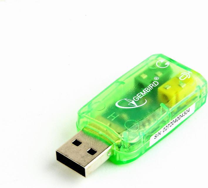 Immagine prodotto Gembird SCHEDA AUDIO USB EXT. VIRTUS/SC-USB-01 - Scheda audio (USB)