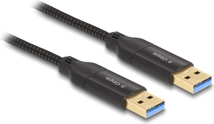 Produktbild Delock USB Type-C 5 Gbps Data Link Kabel + KM Switch 2 m (2 m, USB 3.2 Gen 1)