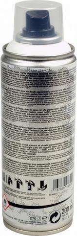 Actual product image Pebeo Decospray Glossy acrylic paint (Glossy white, 200 ml)