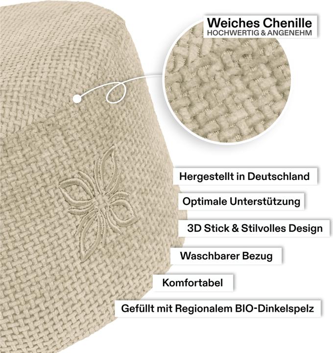 Image du produit Omnana CUSHY Coussin de méditation (20 cm)