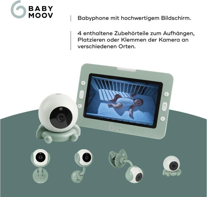 Actual product image Babymoov Yoo Go + HD (Video & Audio, 300 m)