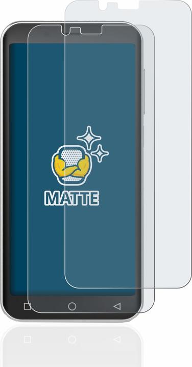 Actual product image BROTECT Anti-glare screen protector matt (2 Piece, Emporia Smart 4)