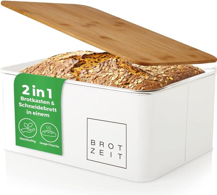 Produktbild Lumaland Cuisine Brotkasten mit Schneidebrett
