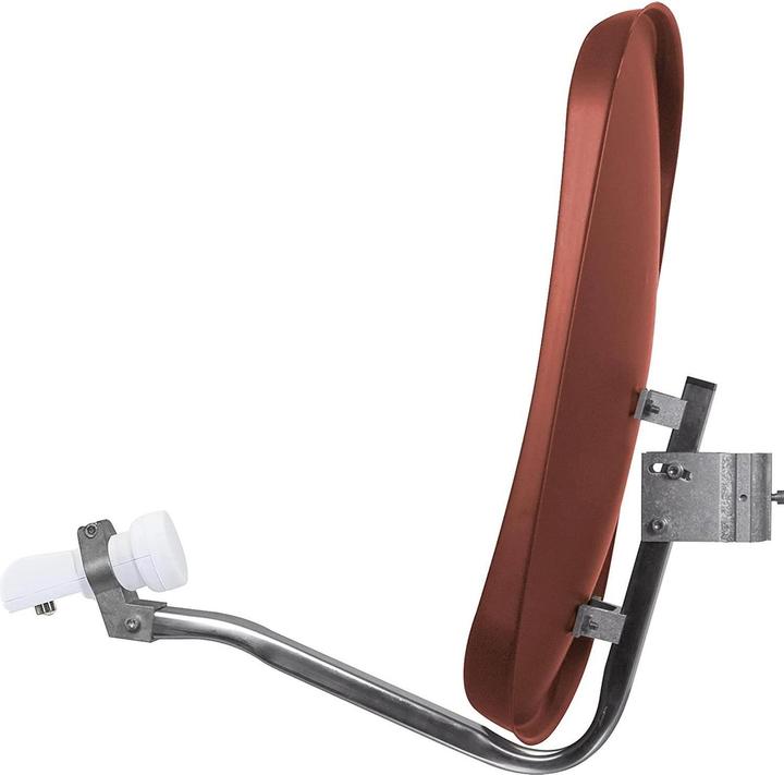 Produktbild TechniSat TV Sat DigiDish 45 Twin, Brick Red (Parabolantenne, 0.70 dB, DVB-S / -S2)